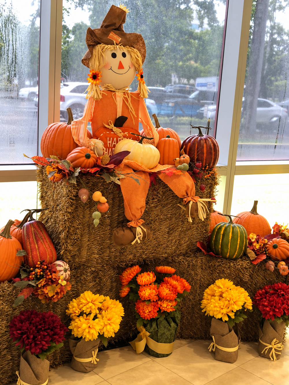 Thanksgiving harvest entrance